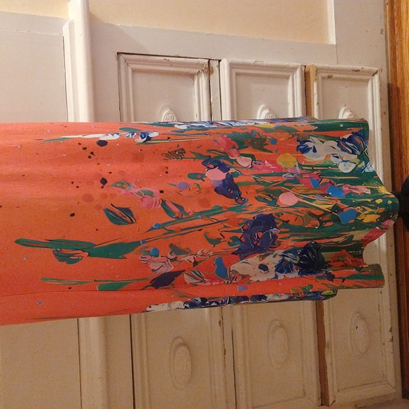 NWT Made with Love peach sleeveless dress Sz M - Picture 3 of 8